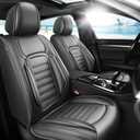 Car Seat Covers for Nissan Frontier 2009-2025 2026 Black