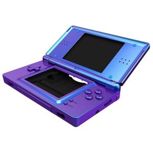 eXtremeRate Chameleon Purple Blue Replacement Full Housing Shell for Nintendo DS Lite, Custom Handheld Console Case Cover with Buttons, Screen Lens for Nintendo DS Lite NDSL - Console NOT Included