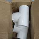 4Pack 2" 90 Degree Elbow PVC Pipe Fittings 2 Way Right Angle PVC Pipe Fitting, Furniture Build Grade SCH40 (Socket x Socket) 2" PVC Fitting Connectors for DIY PVC Shelf Garden Support Structure