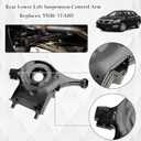 Right Rear Lower Side Suspension Control Arm For Nissan Altima 2013-2018 / Maxima 2016-2021 OEM#551B0-3TA0D