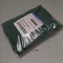 Simplebrand Ava Ever Green Short 36 Inches Blackout Curtain 2 Panels Set, Half Window Rod Pocket Privacy Curtain Tiers for Kitchen, Curtains Blackout for Bathroom Shades, W40 x L36 Inch, Ever Green