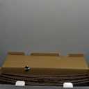 42in Extra Large Christmas Tree Collar - Wicker Woven Tree Collars for Artificial Trees - Handmade Rattan Rustic Farmhouse Basket for Tree Base Cover with Cord Cut-Out for 9ft 10ft 12ft Tree (Brown)