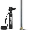 Mini Scuba Tank 0.5L Diving Tank with DOT Certification Reusable Lung Air Tank Backup Air Source Pony Bottle for Underwater Shooting and Emergency Rescue Operations