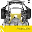 YHTAUTO Front Frame Crossmember Subframe Replacement for Toyota RAV4 2006-2018, Corolla iM 17-18, Prius 10-18 & Scion tC 2011-2016, xB 08-15, iM 2016 & Lexus CT200h 2011-2014, Suspension Cross Member