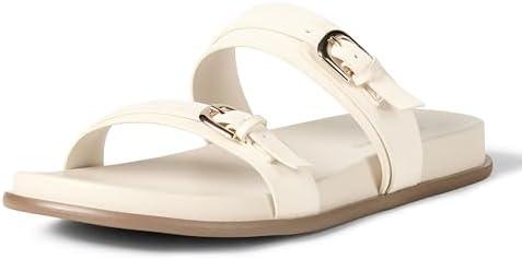The Drop Women's Avona Two Strap Slide Sandals, 6.5