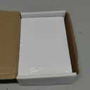 Hamilco White Cardstock Thick Paper - Blank Index Flash Note & Post Cards with Rounded Corners - Greeting Invitations Stationery 5 X 7" Heavy weight 100 lb Card Stock (100 Pack)