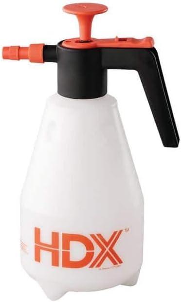 56 oz Handheld Pump Sprayer – Multi-Purpose Garden & Home Use – Adjustable Nozzle, Locking Thumb Trigger, Translucent Tank – for Weed & Pest Control, Fertilizer, Cleaning – Made in USA