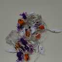 PARTY Life Halloween Lights - 20FT 30 Indoor/Outdoor String Lights, Battery Operated (Ghost&Pumpkin&Spider)