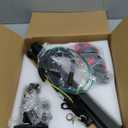 Dog Grooming Arm with Pet Grooming Hammock, getlstub 35" Pet Grooming Table Arm with Adjustable No Sit Haunch Holders, Dog Grooming Stand with Loop Noose for Small and Medium Pets, M