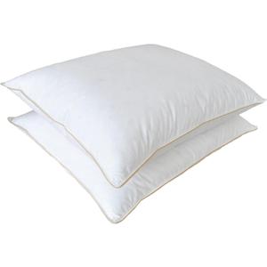 Natural Comfort Jasper Premium White Goose Down Pillow Size 20inx36in