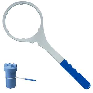 SPBW-5 Heavy Duty Water Filter Housing Wrench, 5.93 In ID Water Filter Wrench for Whole House Filter Compatible with Pentek 150295, for Plymouth, for American Plumber 152037, for Culligan 150295-27...