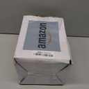 Crtiin 6 Pcs 5 x 7 Inch Acrylic Slanted Sign Holder with Business Card Holders Clear Display Stand Flyer Stand with Gift Card Holder for Office Table Advertisement Brochure