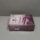 Shark FlexFusion Hair Straightener & Powerful Hair Dryer with Fusion Hair Brush, Ceramic Air Styler with Auto-Wrap Curlers & Concentrator, Ceramic Plates, Cosmic Blush HD641S