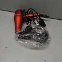 Professional Ionic Salon Hair Dryer, 2200 Watt Powerful AC Motor Ceramic Tourmaline Ion Blow Dryer, Quiet Hair Dryers with Diffuser & 2 Concentrator Nozzle Attachments Black/Red