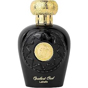Lattafa Opulent Oud for Unisex Eau de Parfum Spray, 3.4 Ounce