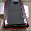 SuperFit 4.75HP 2 In 1 Folding Treadmill W/Remote APP Control Red