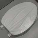 Bemis 170 Durable Plastic Toilet Seat, Elongated, White