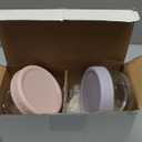 VITEVER [6 Pack] Salad Dressing Container To Go, 2.7 oz Glass Small Condiment with Lids, Dipping Sauce Cups Set, Leakproof Reusable for Lunch Box Work Trip.