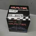 Universal Clamp-On Air Intake Filter, High Performance, Washable Filter, Replacement Air Filter, Flange Diameter 4inch/100mm (Red)