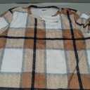 XIEERDUO Womens Tunic Tops Long Sleeve Crew Neck High Low Hem Loose Fit Shirts Blouses with Pockets XL