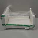 M&G House Newborn Photography Props Bed Woven Wooden Baby Photo Props Classic Retro Photoshoot Bohemian Macrame White Wood Bed Photo Studio Gift