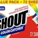 Shout Color Catchers for Laundry, Allow Mixed Washes, Prevents Color Runs and Maintains Original Clothing, 72 Count