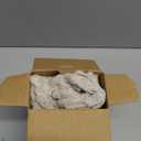 MIULEE Pack of 2 Corduroy Decorative Lumbar Throw Pillow Covers 20x12 Inch Soft Boho Striped Pillow Covers Modern Farmhouse Home Decor for Sofa Living Room Couch Bed Light Grey