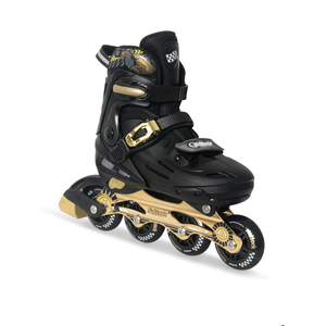 Nattork Kids Inline Skates Adjustable Light up Wheels Blades Roller for Boys Girls- TeenYouth Age 6-12 - Cool Racing Car Decorations Indoor Outdoor Birthday Gift for Son and Grandson, Size 1-4