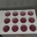 12pcs 5oz Champagne Flute,Elegant Pink Crystal Glass Goblets Colored Drinking Wine Glasses Set, Multi-Color Champagne Glass Ideal For Weddings, Parties, Gifts (Set Of 12, Luxury, Durable)