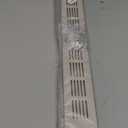 uxcell 4Pcs Rectangle Ventilation Grille Aluminum Alloy Mesh Air Vent Covers, 400x50mm