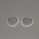 Maymom MyFit Crater Series 17mm Two-Piece Design Small Breastshield Compatible with Medela Breast Pump Parts; Replace Shields; Fit Flex Connector; 2pc