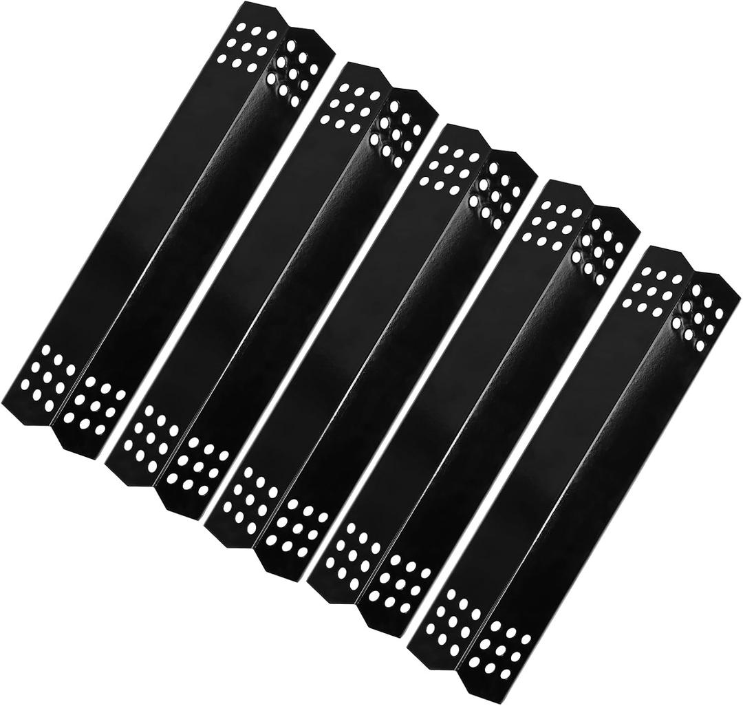 Grill Heat Plates, Grill Burner Covers, Replacement Parts for Nexgrill 720-0830H, 720-0888, 720-0888N, 720-0882A, Grill Master 720-0697,720-0737, Even heating, Hygienic Materials, Easy Clean,5 packs