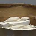 TaoBary 100 Pcs 8 Inch Bakery Boxes 8 x 6 x 2.5 Inch Cookie Pastry Boxes with 2 Style Window for Cookie Treat Chocolate Strawberries Cupcakes Candy Muffins(White)