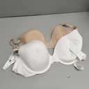 Fruit of The Loom Womens Smooth Cotton T-Shirt Bra - Ultra-Soft, Flexible, and Invisible Under Tees (34C, 2 pcs)