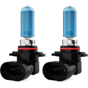 Light Bulbs Fit For Ford Edge 2011-2014, 9012 High Low Beam High Performance Halogen Headlight Bulb Combo, 6000K White Light, Pack of 2