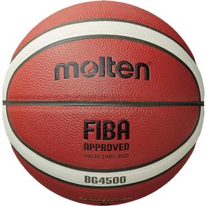 Molten BG Series Composite Basketball, FIBA Approved - BG4500, Size 7, 2- Tone (B7G4500)