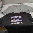 Billabong Mens 2 Pack Short Sleeve Lounge Crew Tee Graphic Lounge Wear Crewneck, M