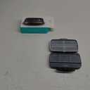 Travel Pill Organizer Large Portable Medication Fullicon Oversize 8 Compartment Pill Box, Vitamin Travel Case Pill Holder - Airtight & Moistureproof (Black)