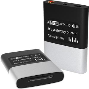 30 Pin Bluetooth Adapter for iPod Dock, iPod Bluetooth Adapter for Home Audio Dock Speakers, Compatible with Bose Sound Dock Models