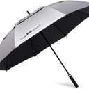 G4Free 47/54/62/68 Inch UV Protection Golf Umbrella Auto Open Vented Double Canopy Oversize Extra Large Windproof Sun Rain Umbrellas