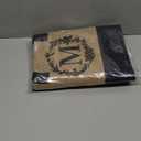 Personalized Gifts for Women Tote Bag, Initial Jute Tote Bag & Makeup Bags Monogrammed Beach Bag w/ Zipper, Birthday Valentines Day Gifts for Women Her Friends Mom Daughter Sister Girlfriend Teacher