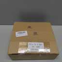 Suncalla 6 Christmas Kitchen Cabinet Wreaths with Velvet Ribbon Bell Mini Christmas Hanging Cabinet Doors Wreath Decorative for Farmhouse Kitchen Window Holiday (Brown)