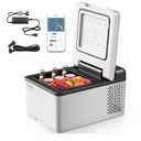VEVOR 10 Quart 12 Volt Portable Mini Freezer Car Compressor Fridge Cooler