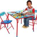 Paw Patrol Kids Table & Chairs Set for Kid and Toddler 36 Months Up to 7 Years, Includes: 1 Table (24" L x 24" W x 20" H), 2 Chairs (13" L x 13.5" W x 21" H) Weight Limit: 70 lb