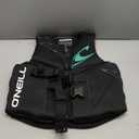 O'Neill Women's Reactor USCG Life Vest (10, Black/Black/Black)
