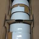 DOWAN White Ceramic Bowls Set of 6, 20 oz Ceramic Cereal Bowls, Everyday Cereal, Soup & Rice Bowls, Stackable Stoneware for Modern Kitchens, Dishwasher & Microwave Safe Bowl