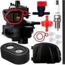 21465 Carburetor for toro recycler 22 carburetor Lawn Mower (400000000-408999999) with Air Filter Cover - Fits 550EX, 625EX, 675EX, 725Exi Series