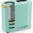 GO2CRAFT Auto Full Print Tumbler Heat Press Machine, Automatic Rotation Advanced Cup Heat Press with Fast & Even Heating, 4 Memory Modes for 11-30oz Sublimation Tumblers, Mug, Glasses(Turquoise)