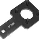Crankshaft Wrench Crankshaft Vibration Harmonic Damper Holder Tool compatible with VW Routan Dodge Chrysler Ram 3.6L replace 10198A