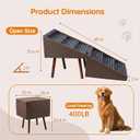 XXL 2-in-1 Ottoman Dog Stairs for Large Dogs,21.6 Inch Foldable